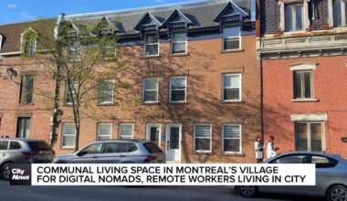 Communal living spaces in Montreal for digital nomads, remote workers