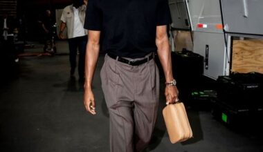 Spurs Game 6 tunnel fits: Fox, Castle, Wembanyama arrive in style
