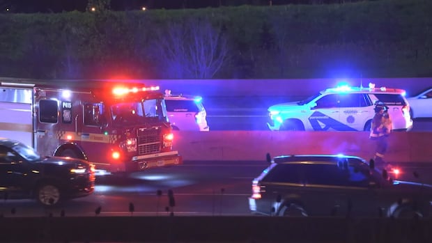 40-year-old woman dead after multi-vehicle crash on Hwy. 401