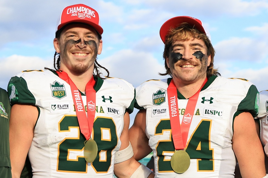 Brothers Carson Sombach, left, and Jackson Sombach.