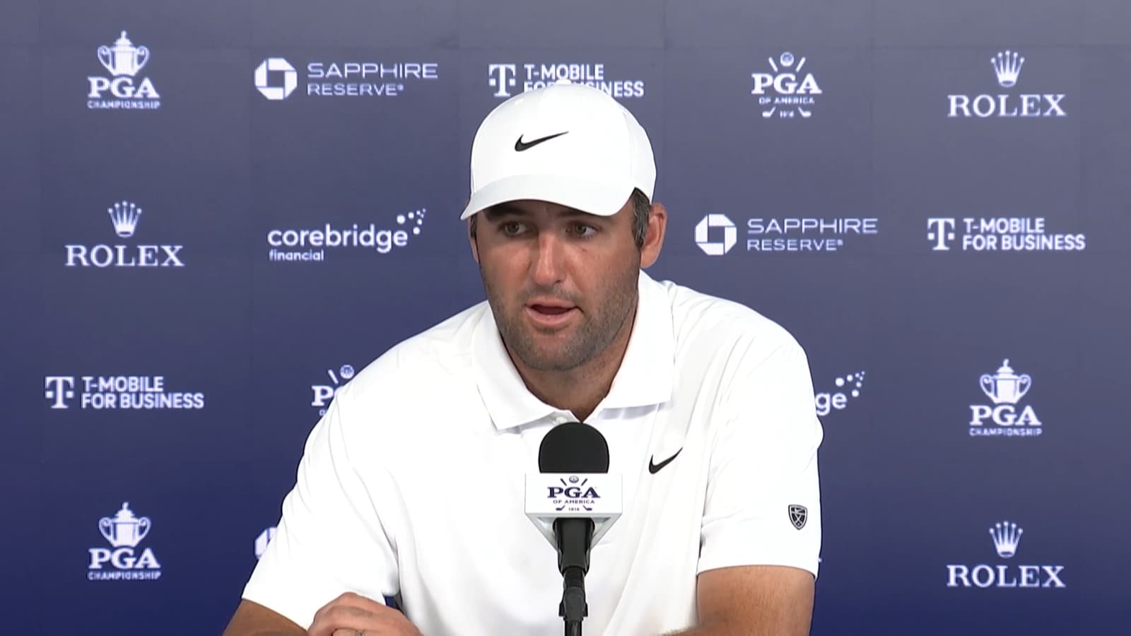 Scottie Scheffler on PGA Championship leaderboard: 'I've never seen anything like this'