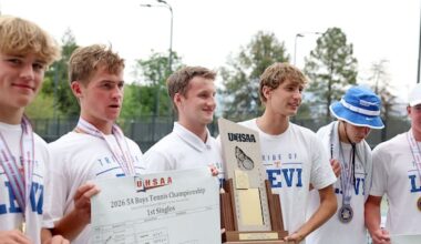 High school boys tennis: Timpview wins 5A state crown for fallen teammate – Deseret News