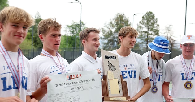 High school boys tennis: Timpview wins 5A state crown for fallen teammate – Deseret News