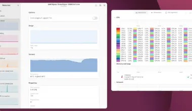 GNOME Resources vs. GNOME System Monitor