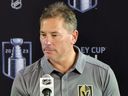 Former Vegas Golden Knights head coach Bruce Cassidy.