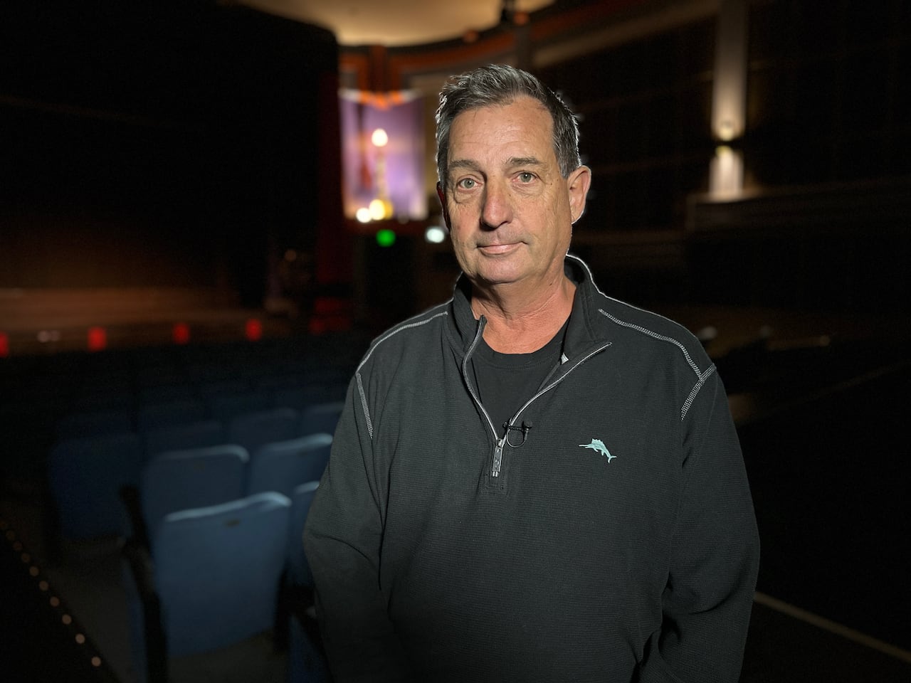 Dan Peel, president of Theatre D Digital says the theatre does post production for television shows and movies during the day, and opens up to the public for screenings and events in the evening.