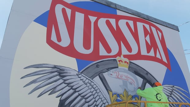 Artists painting next chapter for Sussex's famous murals
