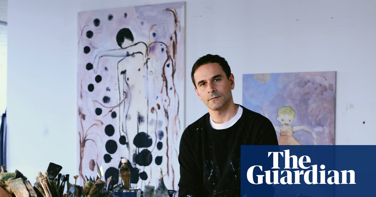‘It’s like a Ouija board – I listen to the painting’: the supernatural art of Sanya Kantarovsky | Art and design