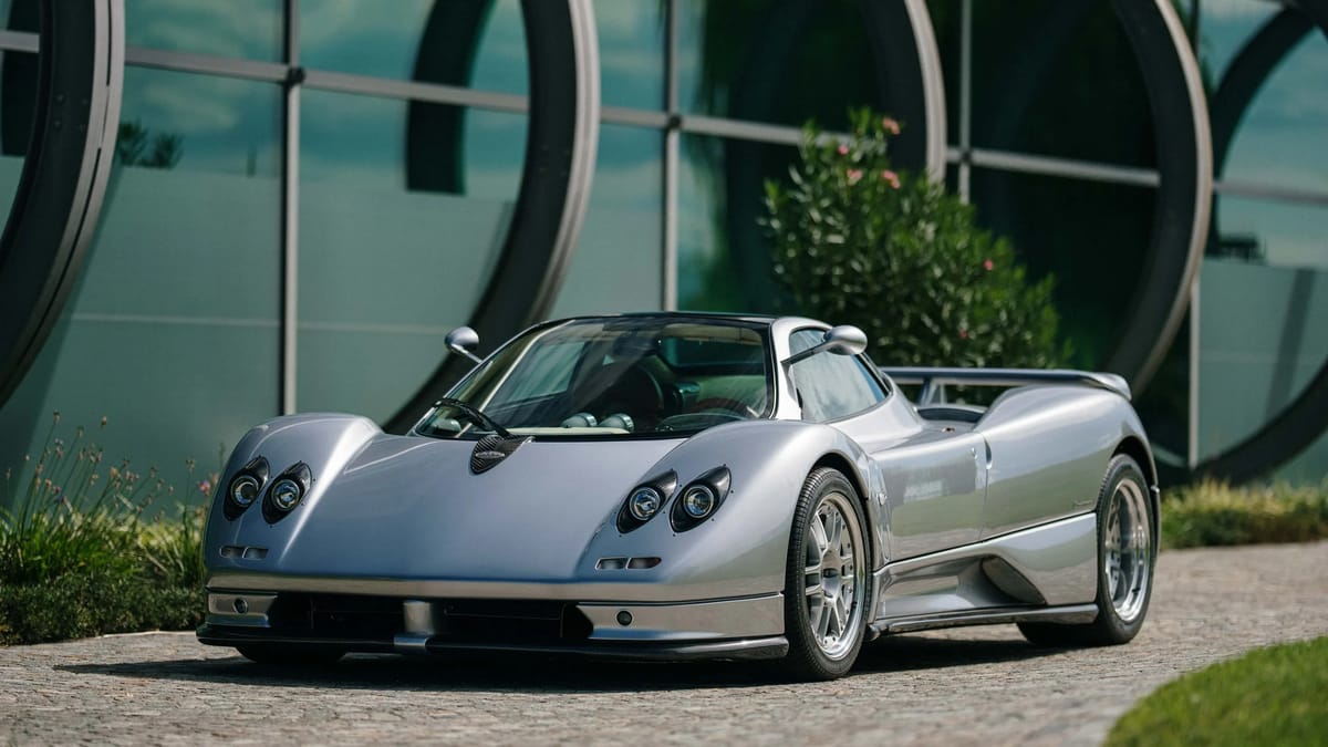 Pagani unveils a fresh take on the legendary Roadster with the new Zonda Cervino