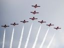 The Snowbirds are seen in a file photo.