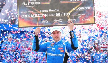 Denny Hamlin doing his homework to stay on top of NASCAR heading into Coca-Cola 600 – Winnipeg Free Press