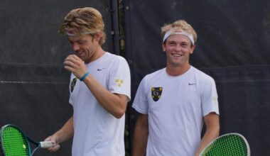 No. 23 Men’s Tennis Wins Two ITA Regional Honors as Gohl Earns Arthur Ashe Award, Haddorff Named Most Improved Player