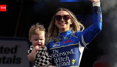 Natalie Decker fears brutal online backlash after quitting NASCAR Dover race during painful emotional breakdown