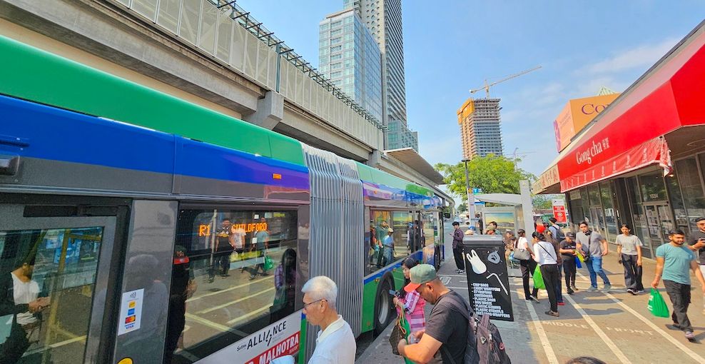 skytrain surrey central station rapidbus