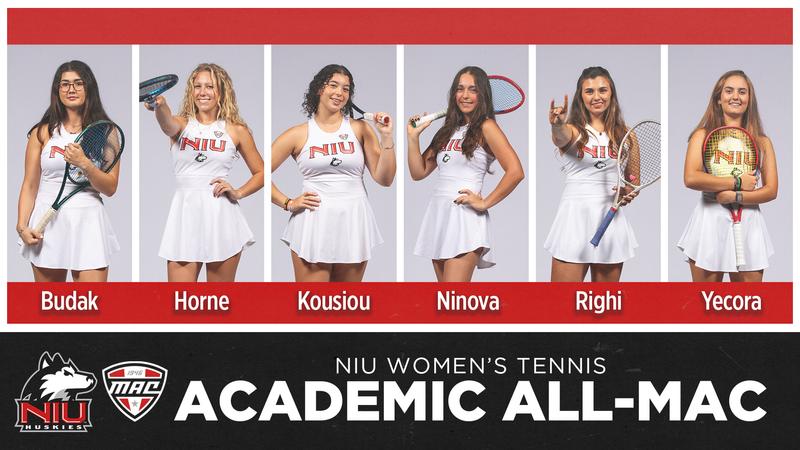 Huskies Land Six on Academic All-MAC Team