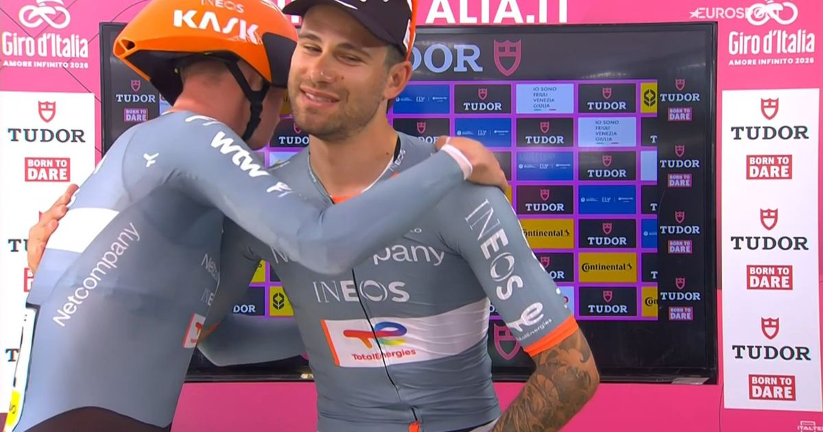 Ganna praises Arensman after unprecedented time trial win: “Great performance this winter”