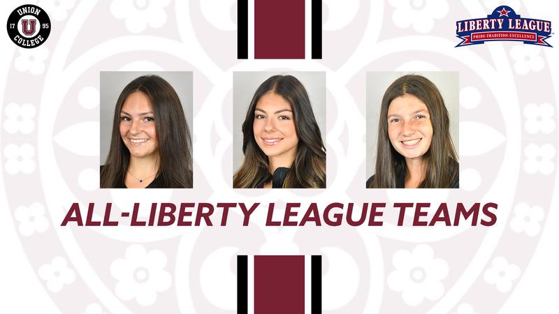 Women's Tennis Trio Named to All-Liberty League Teams