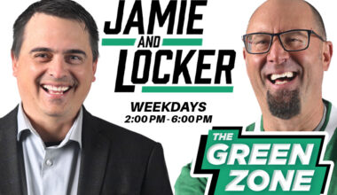 The Green Zone with Jamie and Locker is Saskatchewan’s home for unfiltered sports talk.