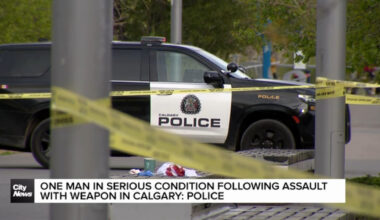 One man in serious condition following assault with a weapon in Calgary: Police 