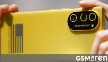 The media starts receiving the first Trump Mobile T1 Phone units, launch is imminent