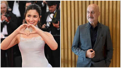 Anupam Kher defends Alia Bhatt amid Cannes trolling: ‘Losers want to get noticed by criticising something iconic’