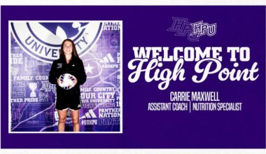 Carrie Maxwell Joins HPU Women's Soccer as Assistant Coach/Nutrition Specialist