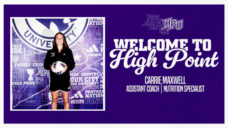 Carrie Maxwell Joins HPU Women's Soccer as Assistant Coach/Nutrition Specialist