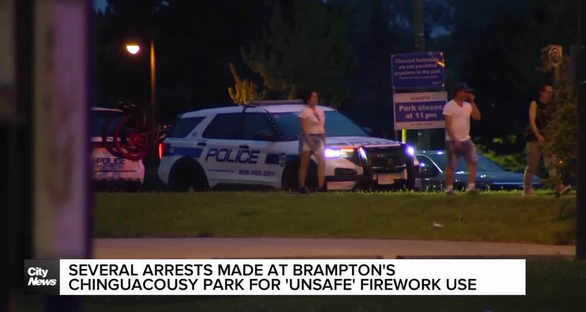13 charged after fireworks shot into crowds in Brampton's Chinguacousy Park on Victoria Day