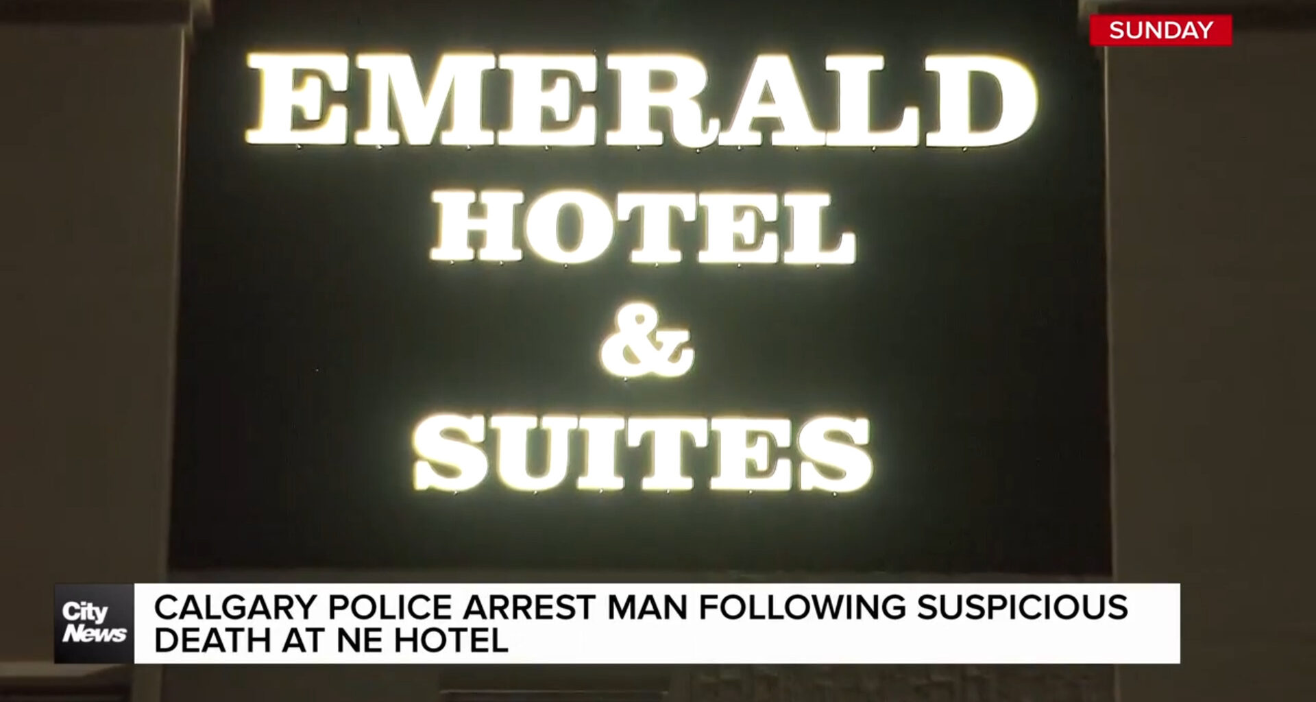 Calgary police arrest man following suspicious death at Northeast hotel