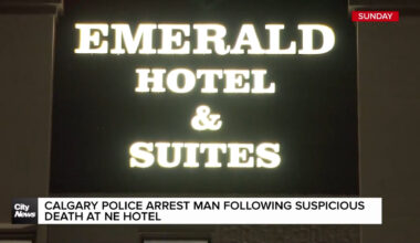 Calgary police arrest man following suspicious death at Northeast hotel