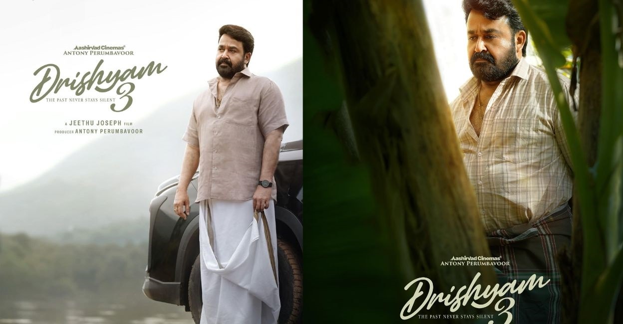 'Drishyam 3' posters. Photo: IMDb