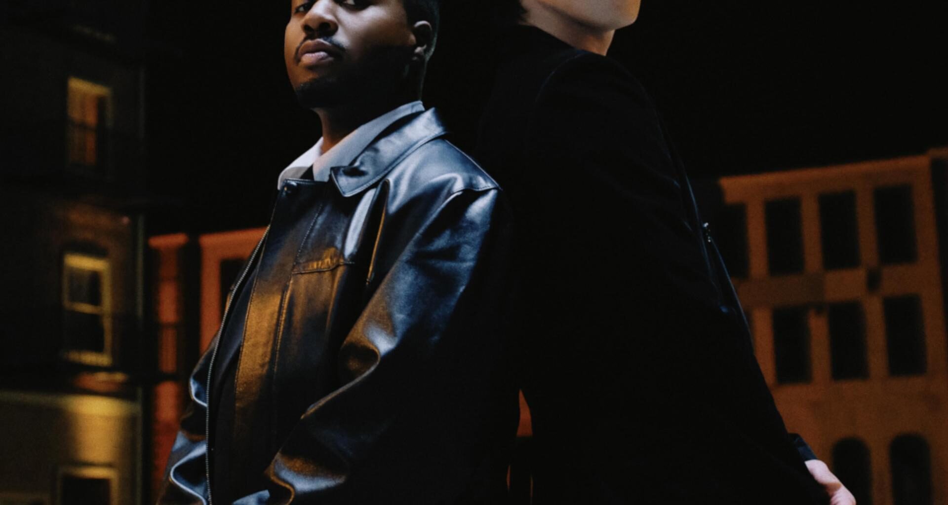 Ahn Hyo-seop, right, and R&B singer Khalid / Courtesy of  Musicow, Roc Nation