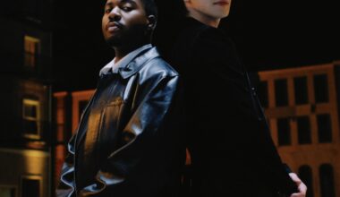 Ahn Hyo-seop, right, and R&B singer Khalid / Courtesy of  Musicow, Roc Nation