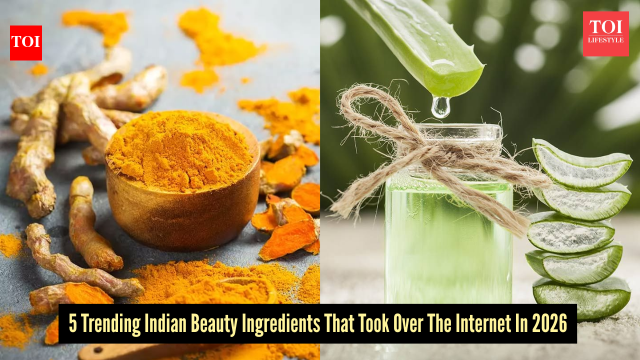 From turmeric to aloe vera: 5 most Googled Indian beauty ingredients of 2026