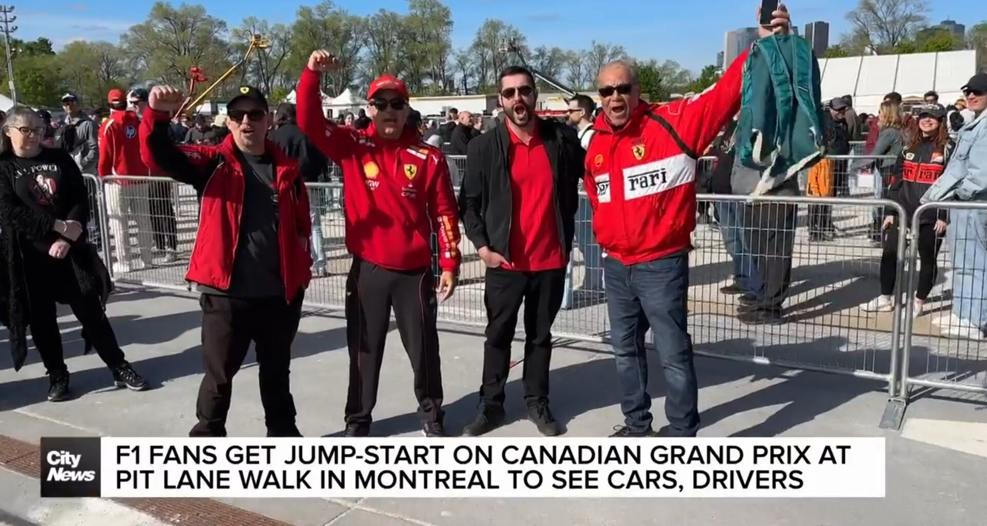 F1 fans visit Grand Prix open house ahead of Sunday's race in Montreal