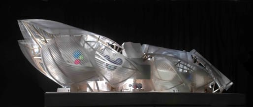 Fondation Louis Vuitton, Paris. Image courtesy of Frank O. Gehry & Gehry Partners, LLP. 