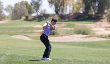 Lions finished the first day at the National Golf Invitational