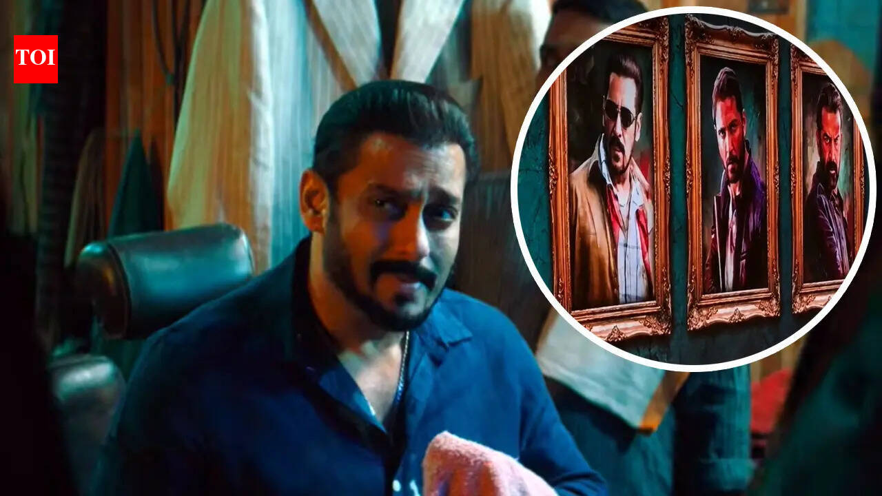 Salman Khan's posters steal ﻿the spotlight at '7 Dogs' premiere in Egypt - WATCH |