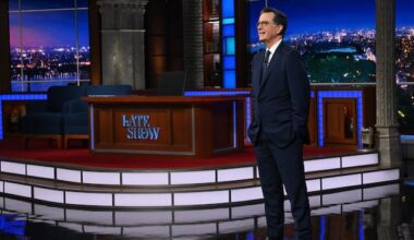 Colbert's farewell played it safe with warm, star-studded goodbye and no political bite