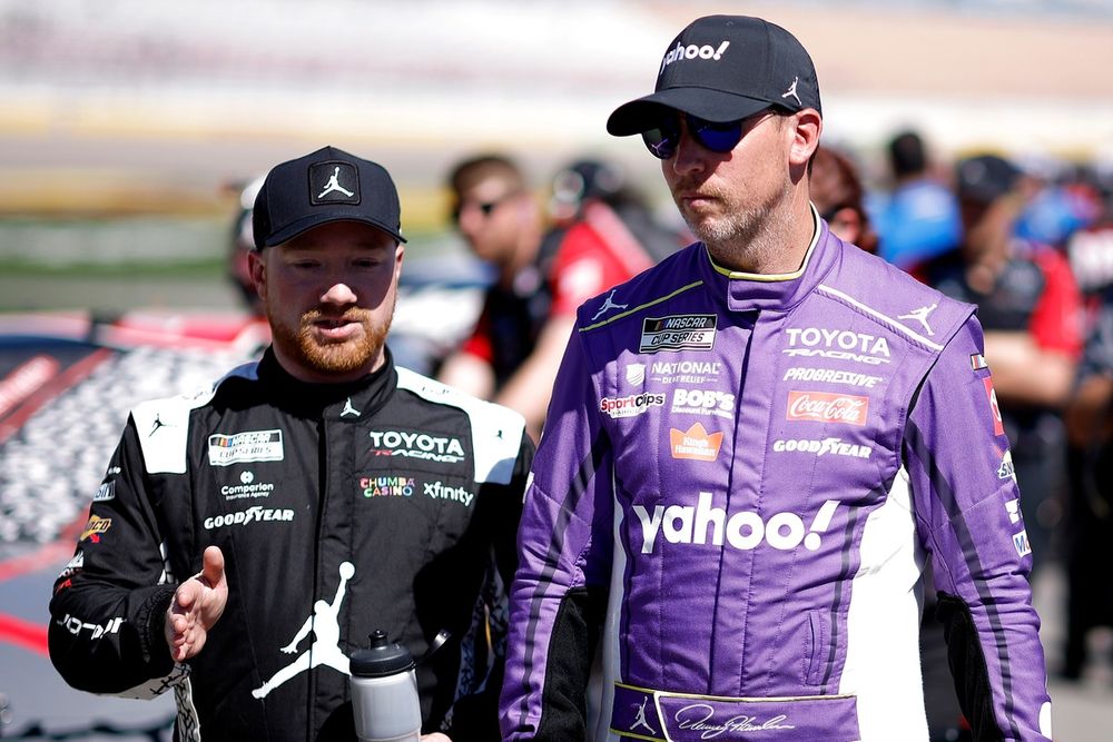 Will Hamlin (right) pose the greatest threat to Reddick’s championship hopes?

