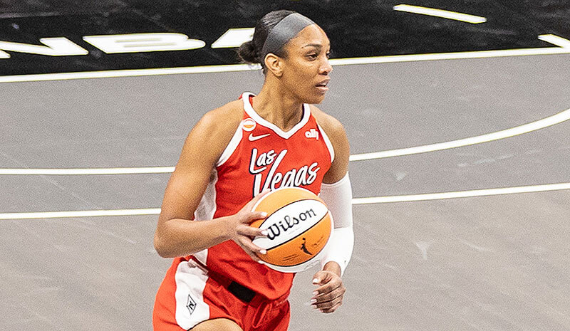 A'ja Wilson Las Vegas Aces WNBA