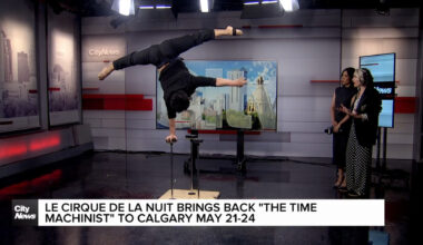 Le Cirque de La Nuit bring back "The Time Machinist" to Calgary