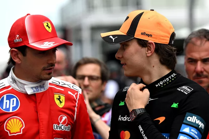 Charles Leclerc, Ferrari, Oscar Piastri, McLaren