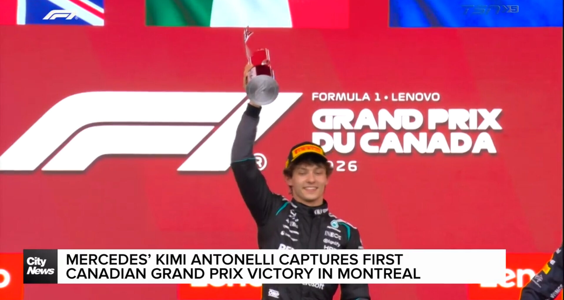 Kimi Antonelli captures first Canadian Grand Prix victory in Montreal