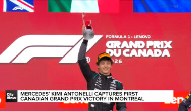 Kimi Antonelli captures first Canadian Grand Prix victory in Montreal