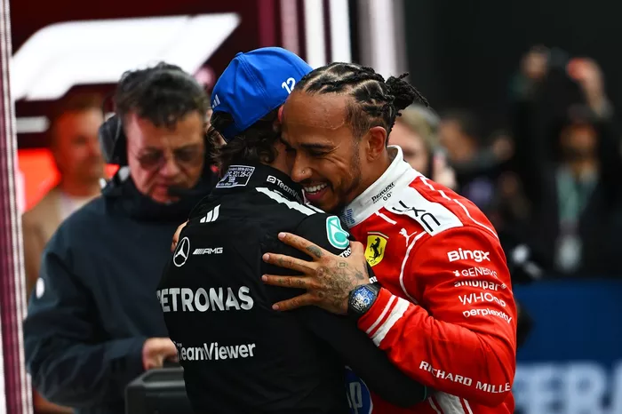 Andrea Kimi Antonelli, Mercedes, Lewis Hamilton, Ferrari