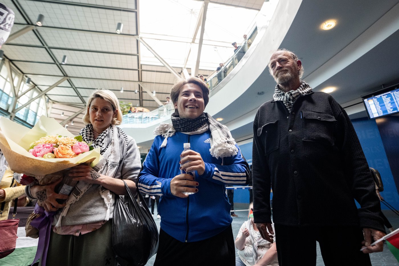 Three flotilla activists detained in Israel arrive back in Vancouver