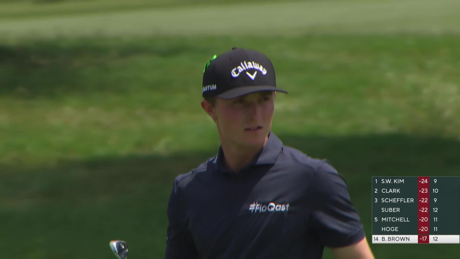 Blades Brown's 160-yard approach sets up birdie on No. 13 at THE CJ CUP