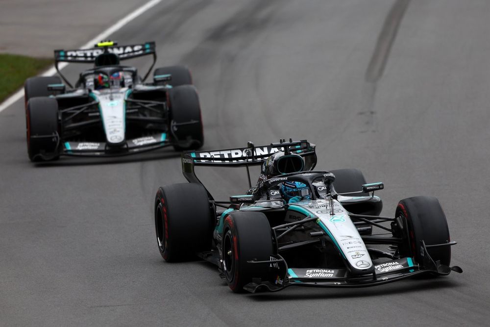 Andrea Kimi Antonelli, Mercedes, George Russell, Mercedes
