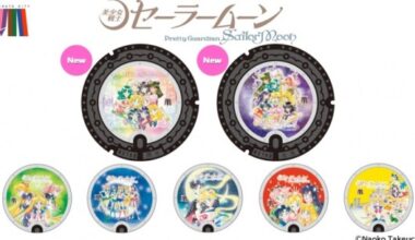 Two new Sailor Moon art manhole covers are coming to Usagi’s real-world Tokyo neighborhood